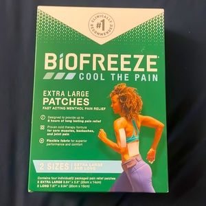 BioFreeze Extra Large and Long Patches 4 Count